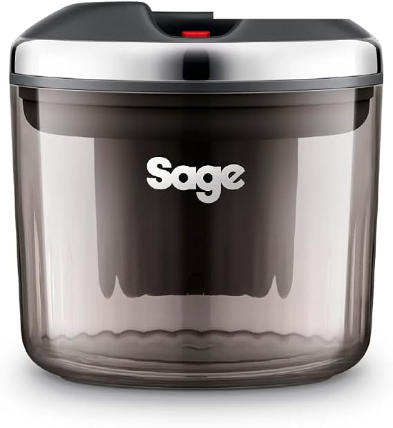 Sage The Puck Sucker™ Vakumlu Kahve Posa Kabı | Espresso Puck Bertarafı, Otomatik , 58mm Portafilters için, Bulaşık Makinesinde Yıkanabilir Konteyner, Pille Çalışır