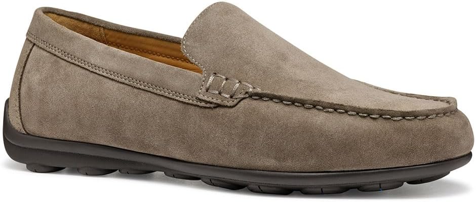 Geox Men's U Spherica Ec16 AMoccasin, Dove Grey, 10