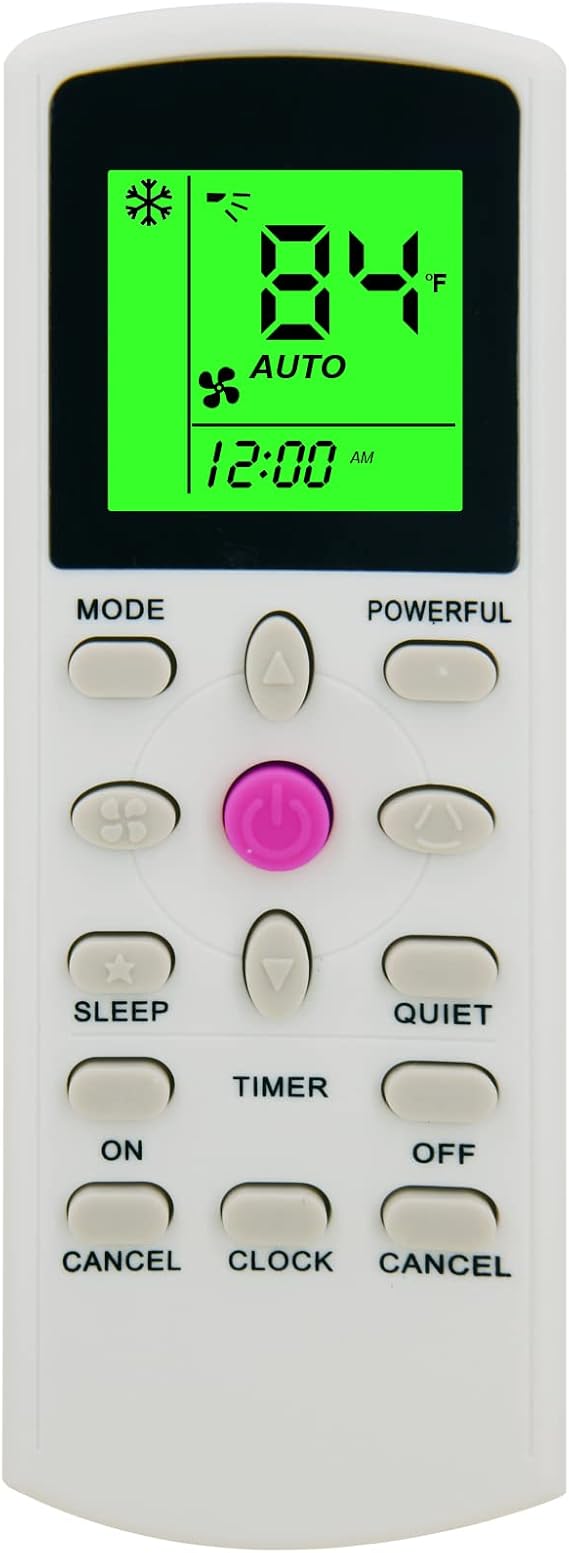 Compatible with DAIKIN Air Conditioner Remote Control BRC52B61 BRC52B62 BRC52B63 BRC52B64 BRC52B65