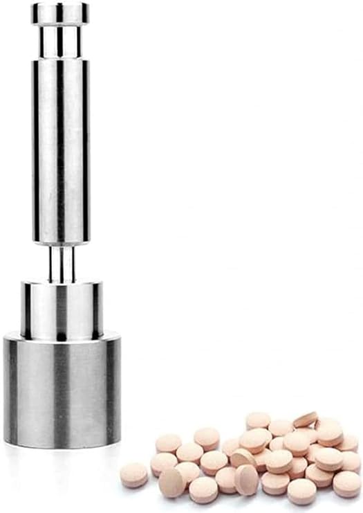 Hand Tablet Press Machine, Pill Press Machine Pill Press Machine for Herbs, Pill Making Tool Sugar Slice Making Device DIY Homemade Milk Tablet Molding Machine-#1||6MM