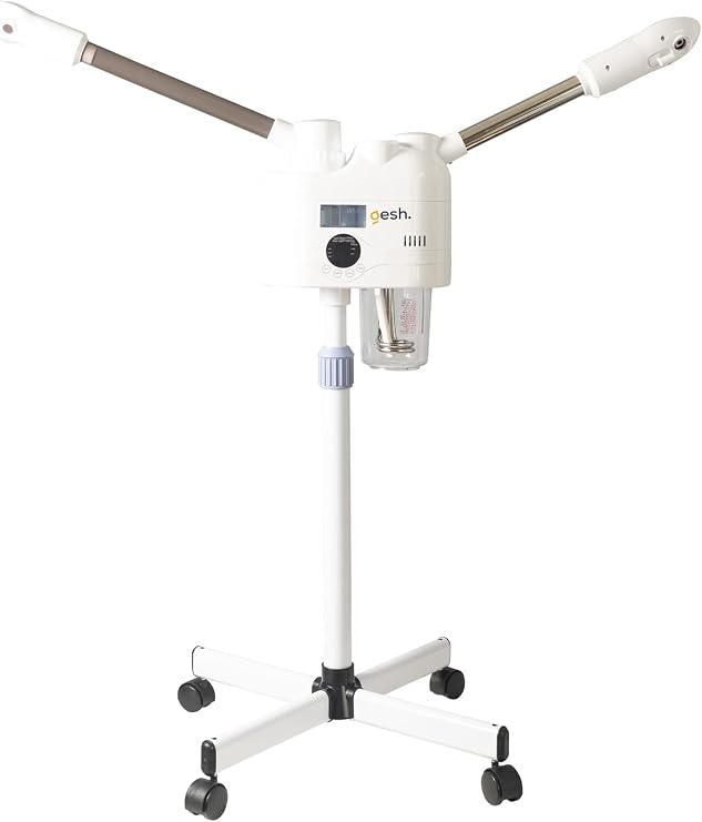 Gesh DT-A6681 Cold and Hot Steam Ozone Facial Steam Machine Vapozone - Footed - Professional Skin Care