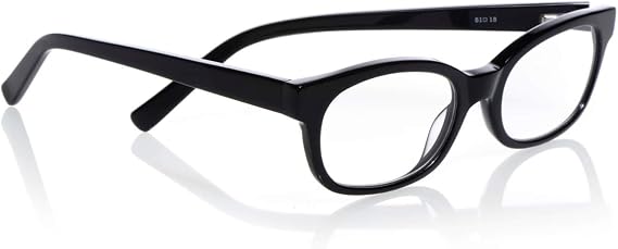 eyebobs Over Served Unisex Premium Readers, Black, 2.25 Magnification