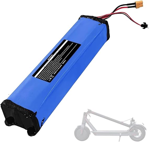 36V 7500mAh Battery Replacement for Hiboy S2/KS4, 270Wh High-Performance Lithium Battery Pack with XT60/SM Connector & Screw Holes