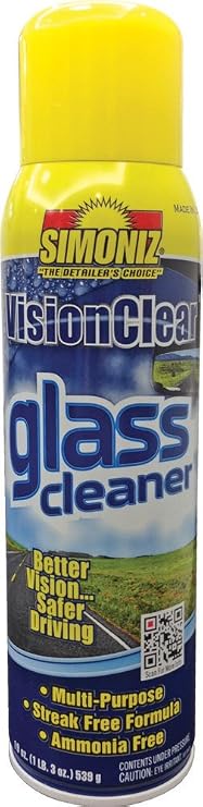 Simoniz S38 VisionClear Glass Cleaner - 19 oz.