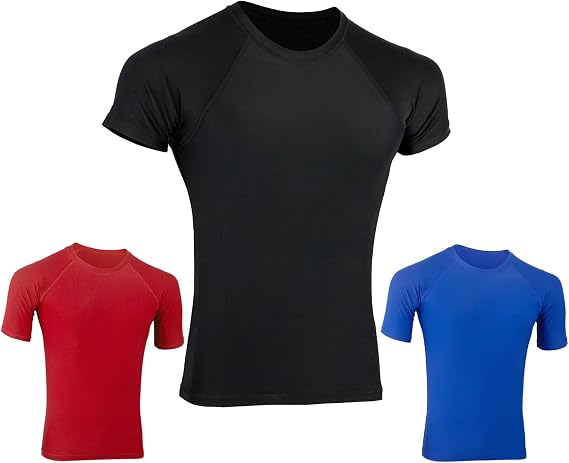 Men's Jiu Jitsu Rash Guard, Long Sleeve Compression Training Top (US, Alpha, Large, Regular, Regular, Standard, Black)