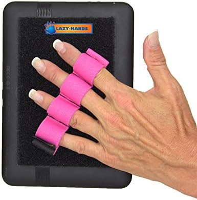 LAZY-HANDS 4-Loop Grip x1 Grip for e-Reader - XL - Pink