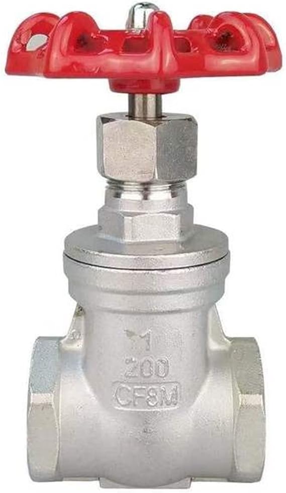 Withstand high Pressure and Temperature Extremes 1/2" 3/4" 1" 1-1/4" 1-1/2" 2" inch Stainless Steel Gate Valves Water Valve Switch Valve Female Thread Gate Valve