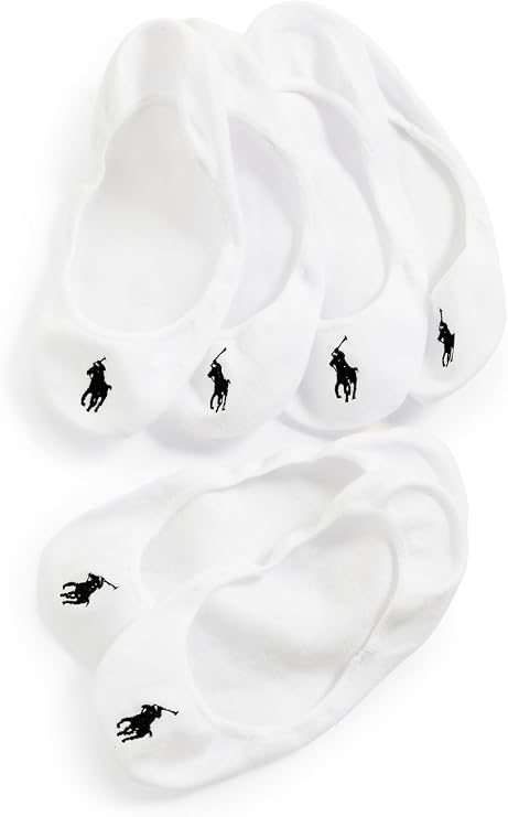 POLO RALPH LAUREN Women's Ultra Low Liner Socks 3 Pack