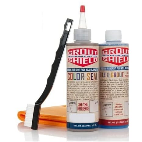 Grout Restoration System- Grout Restoration Kit Repair Cracks Clean Seal & Shine - (Seaside Sand)
