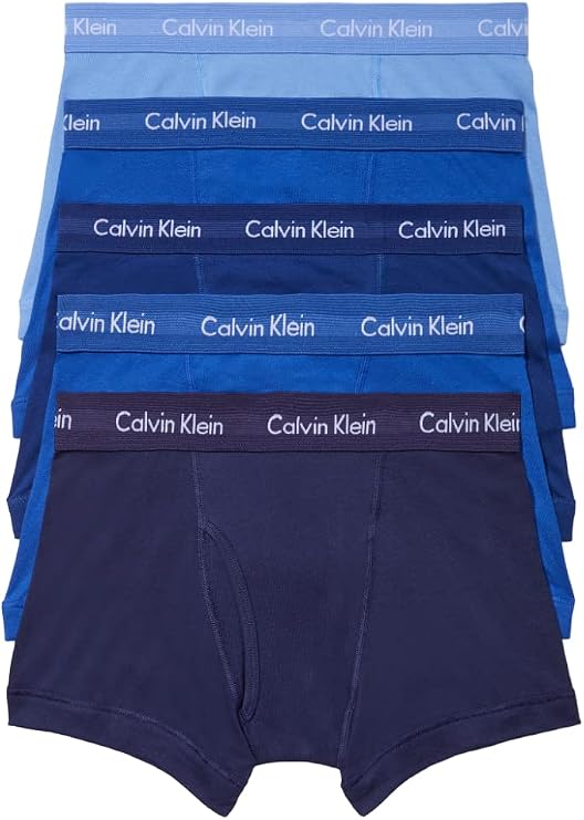 Calvin Klein Men's Cotton Classics 5-Pack Trunk