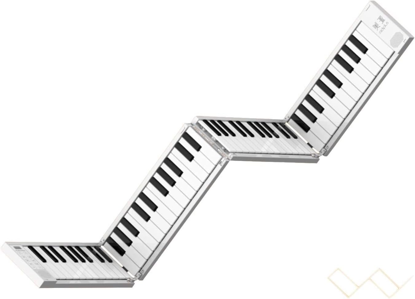 Portable 88-key folding electric piano midiplus keyboard instrument
