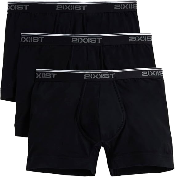2(X)IST Men's Stretch 3 Pack Boxer Brief