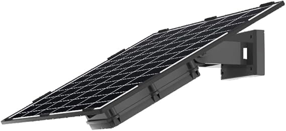 20Watt Solar Panel with 26000mAh Battery 12VDC Output, Fast Charging, IP65 Waterproof, Ideal for Security Cameras, Outdoor Lights & More