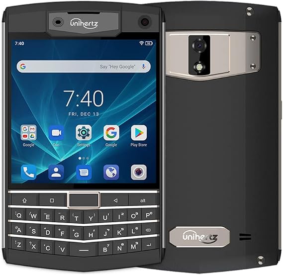 Unihertz Titan 6GB+128GB, Rugged QWERTY Smartphone, Android 10 Unlocked Smart Phone, Black (NO charger)
