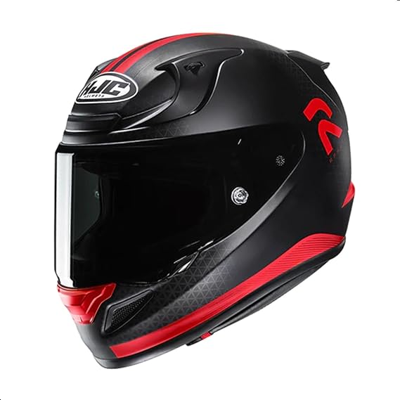 HJC RPHA 12 Enoth Motorcycle Helmet with HJ-42 Pinlock Visor, DOT Approved (MC1SF, X-Small)