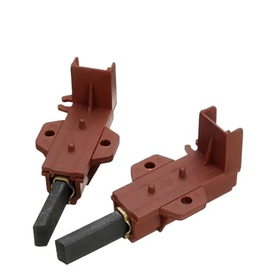 2pcs Washing Machine Motor Carbon Brush and Holder Brushes Coal Electric Motors,Compatible with Samsung Ariston L94MF7 Indesit WellingBring Support