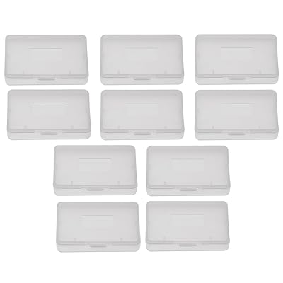 10pcs Transparent Anti Dust Cover Cartridge Game Case Box for