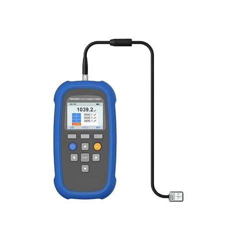 TM4300B Handheld Three-Axis Fluxgate Magnetometer Digital Tesla Meter High Precision Gaussmeter Fluxmeter Surface Magnetic Field Tester (Class 2)