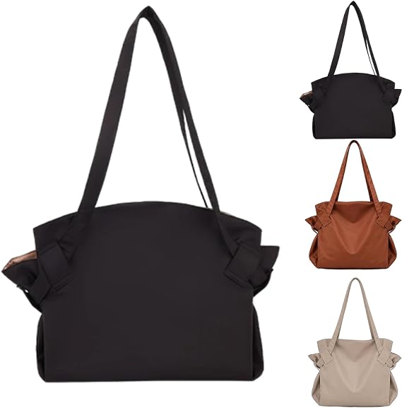 Lay-Flat Drawstring Tote,Portable Large Capacity Travel Shoulder Bag for Daily,Large Capacity Multi-functional Camping