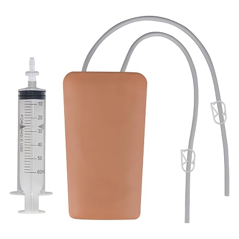 SimCoach IV Practice Kit, WearableIV Injection Pad, Brown