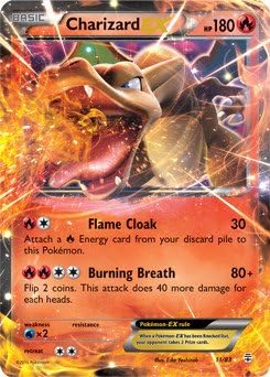 Pokemon - Charizard-EX (11/83) - Generations - Holo