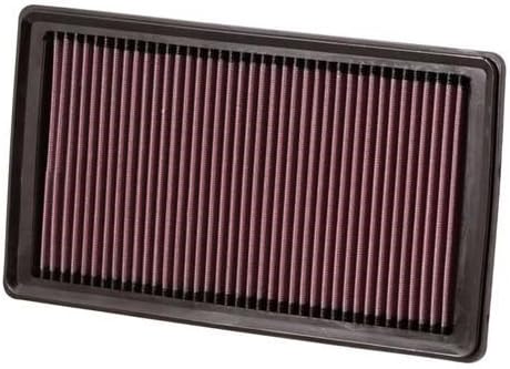 K&N 33-2395 Performance Air Filter with Filter Care Service Kit