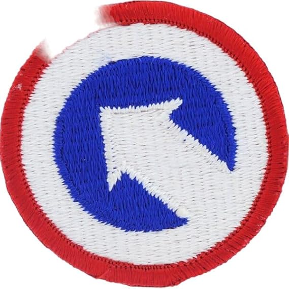 Army 1St Log CMD Embroidered Shoulder Patch 37258 (0135) Collectible for Costumes Cosplay