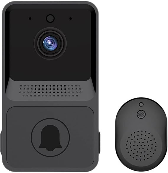 Smart Wireless WiFi Doorbell Intercom Video Camera Door Ring Bell Chime Security