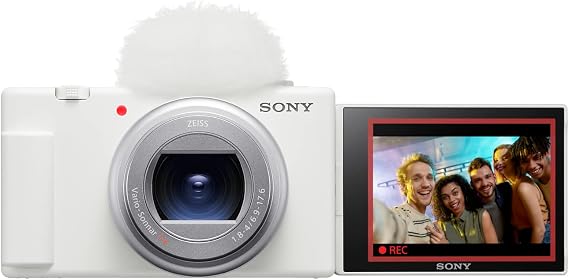 Sony ZV-1 II Premium Compact Digital Camera 4K Video - White