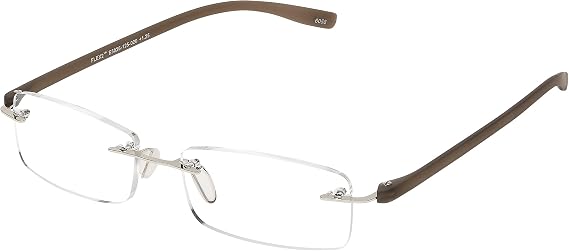SAV Eyewear Unisex Flex 2 Reading Glasses, 5026 Gray +2.00 Power