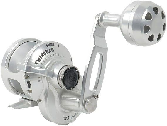 ACCURATE Valiant 1SPD BV-500N Right Hand Reel - Silver