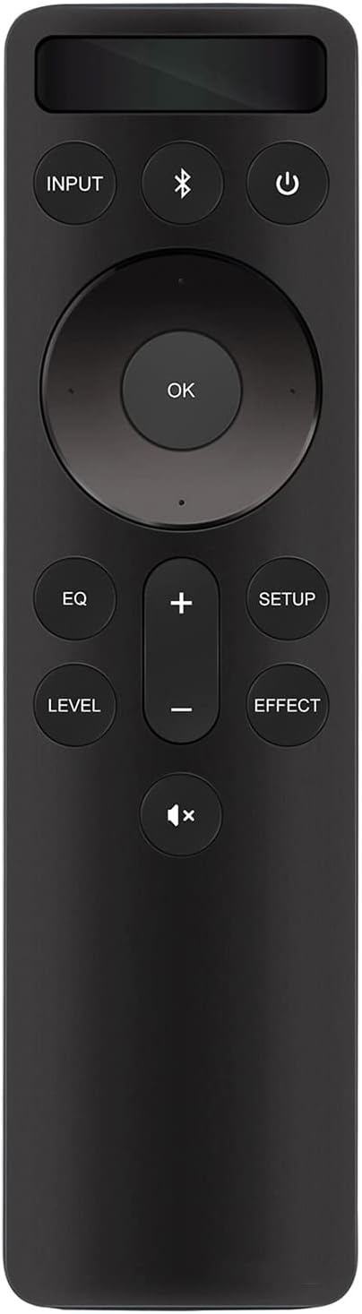 D51 1023-0000233 Replacement Remote Applicable for Vizio Sound Bar V21-H8R V51-H6 V21-H8 V51x-J6 M21d-H8R M51ax-J6 M51a-H6 M512a-H6 P514a-H6 V21H8R V51H6 V21H8 V51xJ6 V514x-K6 M21dH8R M51axJ6 D51-H
