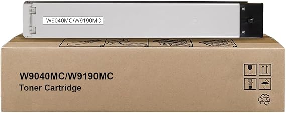 W9040MC W9190MC Black W9040 W9190 Remanufactured Toner Cartridge Replacement for HP MFP E77822 E77825 E77830 Printers (1 Pack)