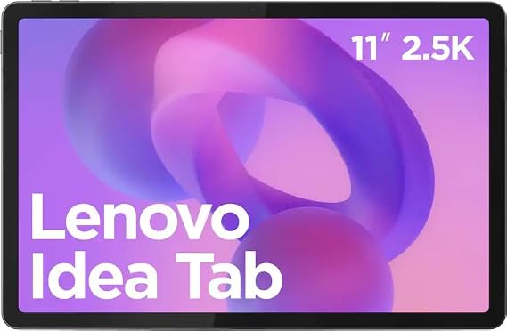Lenovo Idea Tab 11" 2025 | 128GB, WiFi | 11" 90Hz 2.5K IPS Display, Android 15 Tablet, Quad Speakers, Dimensity 6300, US Model | 20W Fast Charge Cube Bundle, Luna Grey
