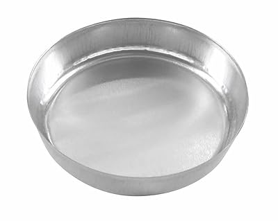 KitchenDance 70mm Smooth Wall Weighing Dish - Disposable Aluminum Weigh Boats for Industrial & Scientific Use - Ideal Weigh Boat & Weighing Pans for Lab, Kitchen, and Industrial Applications - 80065S