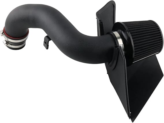Black Heat Shield Cold Air Intake System Compatible With VW Golf GTI MK7 Passat 2.0T EA888