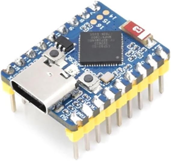 QUR ESP32 S3 Zero Wi-Fi BT 5.0 Mini Development Board Simplified Prototyping for Embedded Projects 896C Computer Spare Parts Parts (with Soldered)