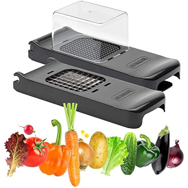 Alligator Black Chopper Set 2-in-1