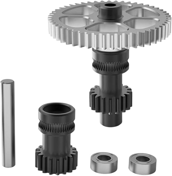 Spur Gear Coated Stainless Steel Gear Set for Extruder 3D Printers