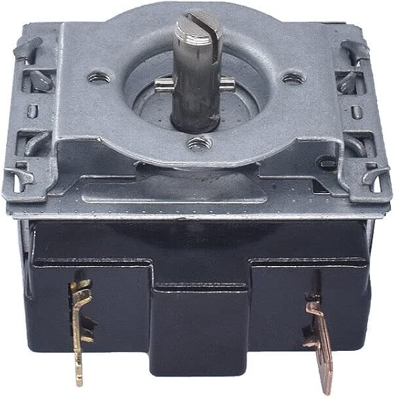 1PCS E185572 60-Minute Delay Timer Switch Electric Oven Timer Switch Timer for Electric Pressure Cooker with Round Axis