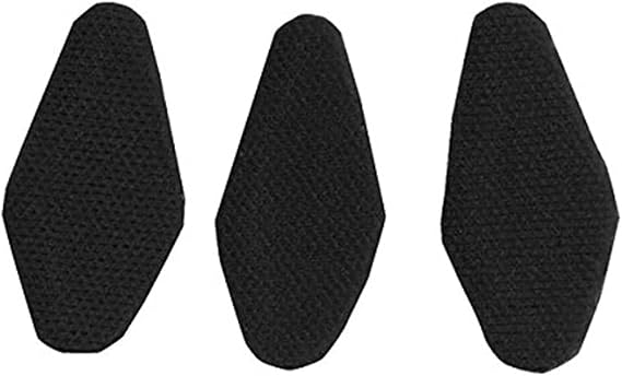 Ripcord Rest Replacement Launcher Felt Black Pad for Launcher Arm, Moleskin - 3 Pack (RCRLFPB)