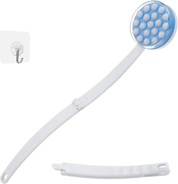 Lotion Applicators for Back - Back Lotion Applicator for Women Men Elderly - Foldable Long Handle Easy Reach Self Apply Body Cream,Sunscreen