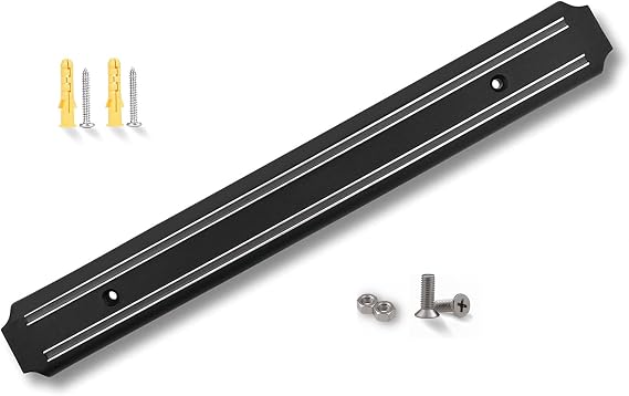 BQMFG 磁気ストライプ Blackstone Griddle、BBQツールホルダー、ユニバーサルグリル用具オーガナイザーラック、キッチン用磁気ナイフバー用