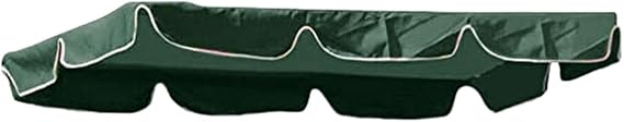 Outdoor Swing Canopy Replacement Waterproof UV-Resistant | Swing Chair Canopy Replacement Cover for Homeowners Landlords Gardeners Public Park Campground Lawn Courtyard Backyard