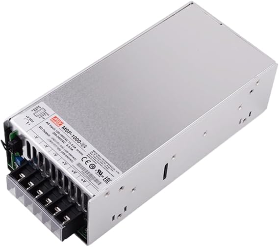 MEAN WELL MSP 1000W 12V 80A Switching Power Supply， AC/DC Single Output MSP-1000-12 Medical Power Supply Driver Converter Transformer with PFC