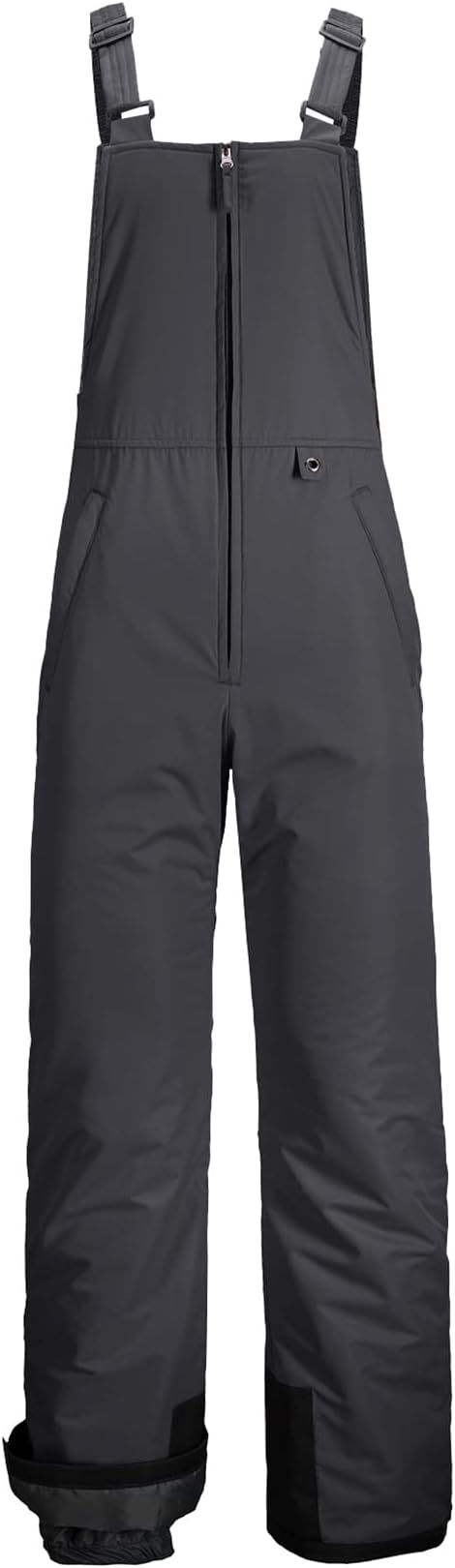 GEMYSE Men's Insulated Ski Bib Overalls Waterproof Snow Pants