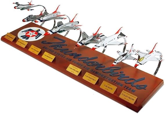 Scalecraft USAF Thunderbirds Model Collection Model Size: 36 inches Long