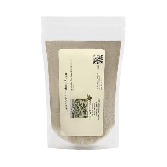OliveNation Lavender Finishing Sugar - 32 oz