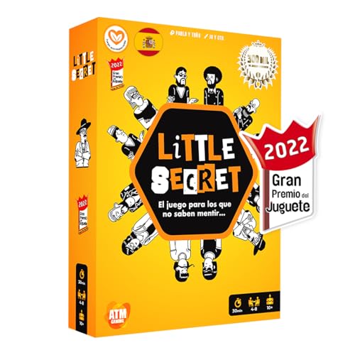 Little Secret - Board Games - 2022 Game Grand Prix - Word Games, Mystery, Creativity and Fun - Game with Friends and Family - Adults and Chic@s