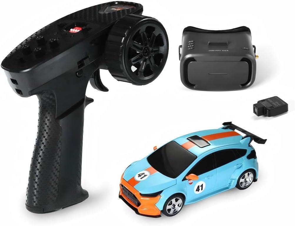 MG044 Mini 4WD Drift RC Car, with Gyro & LED Lights 143 Scale 2.4G Full Proportional RC Electric Cars Drift Racing Car for 25 Mins Play Toys